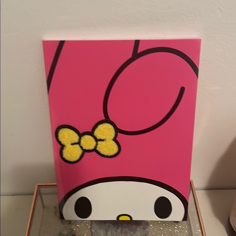 Hello Kitty Pink and Yellow Character Notebook